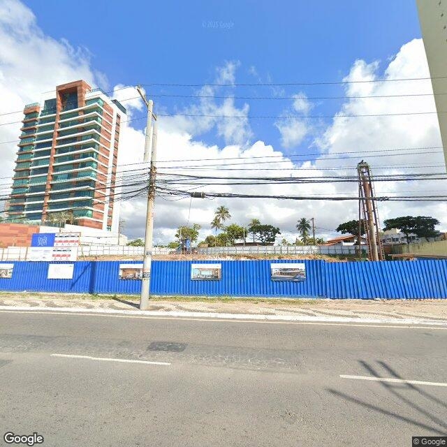 Imagem estática do "Street View" da localização