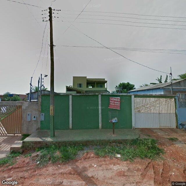 Imagem estática do "Street View" da localização