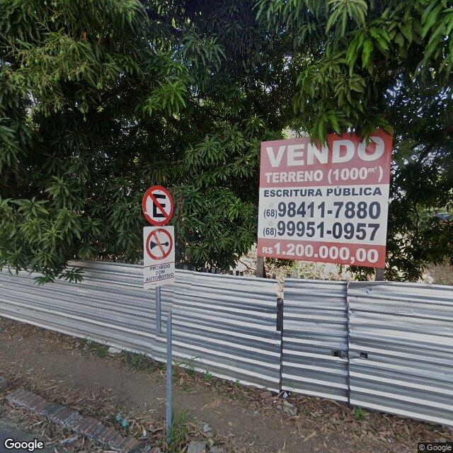 Imagem estática do "Street View" da localização