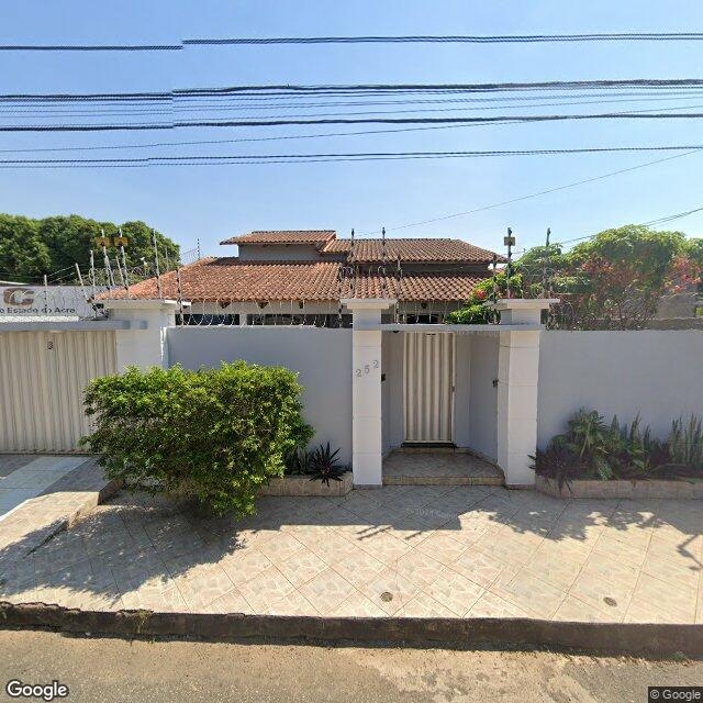 Imagem estática do "Street View" da localização