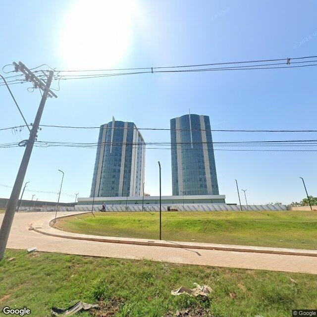 Imagem estática do "Street View" da localização