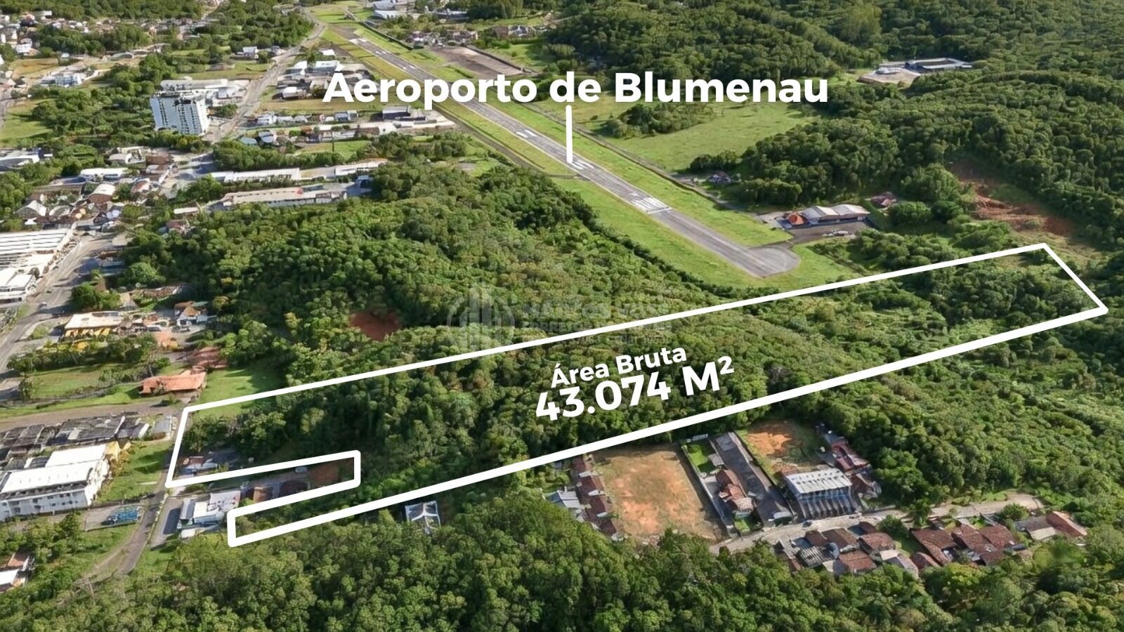 Terreno Industrial Premium com 43.074 m2 na Itoupava Central - foto 1