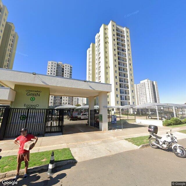 Imagem estática do "Street View" da localização