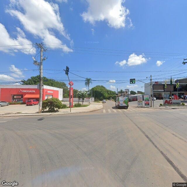 Imagem estática do "Street View" da localização