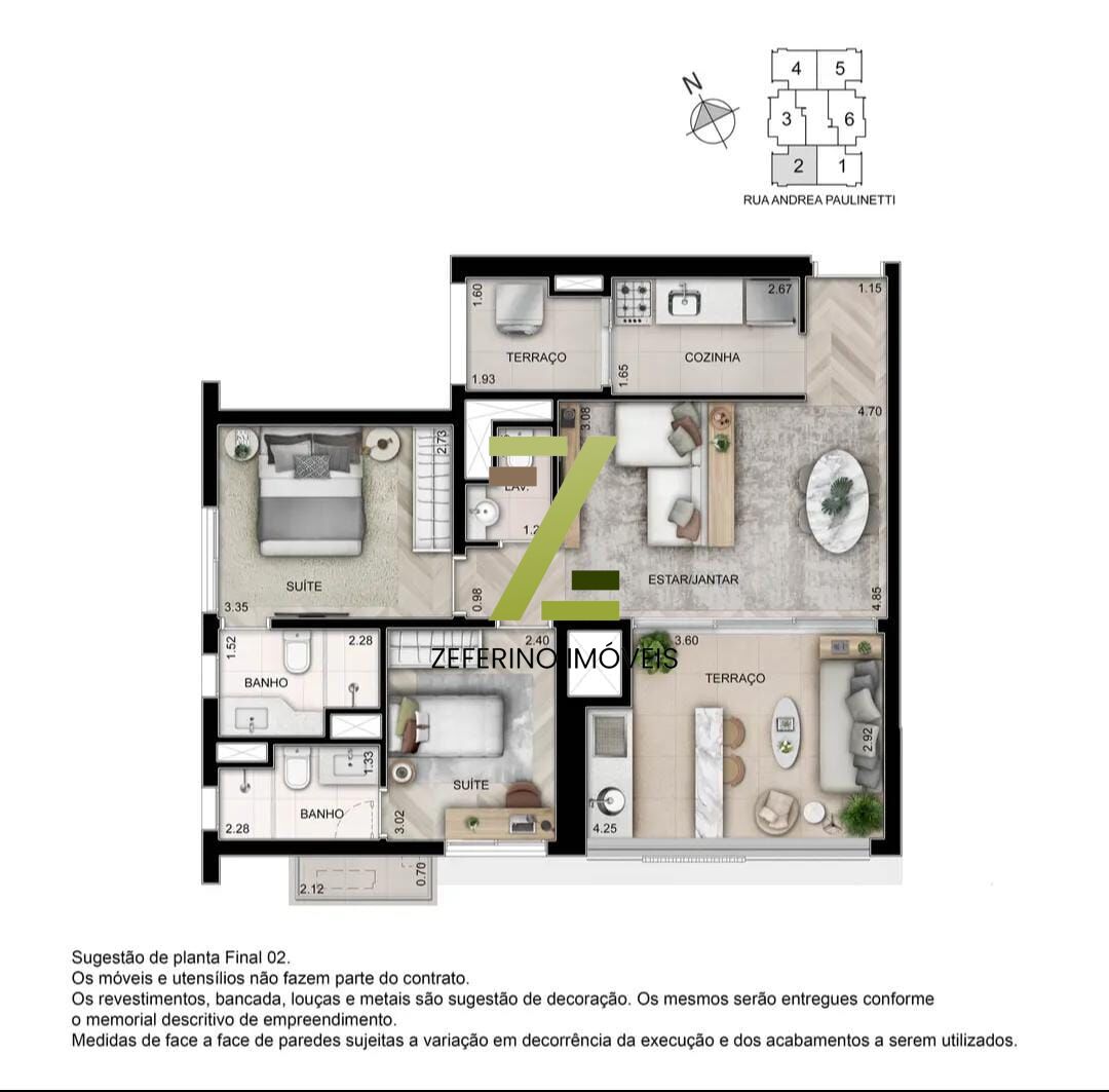 Apartamento, 2 quartos, 76 m² - Foto 37
