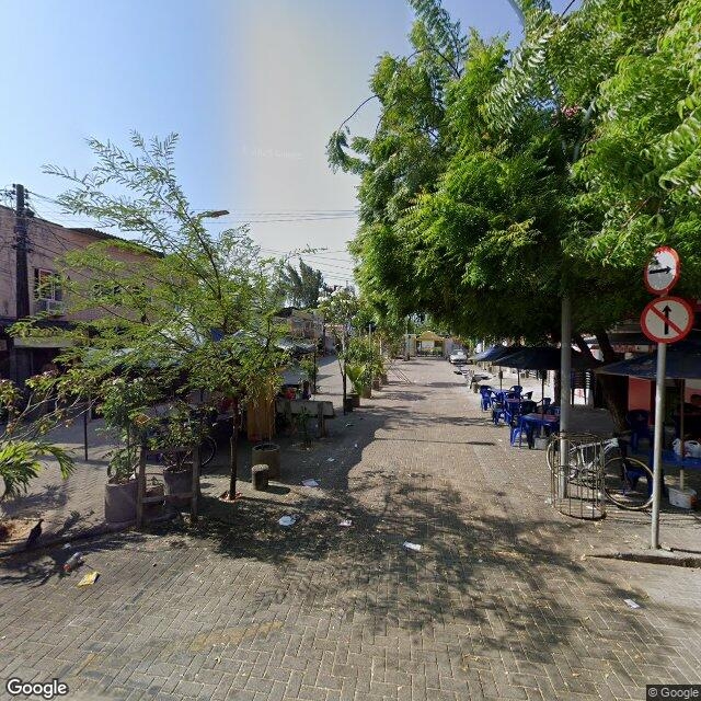 Imagem estática do "Street View" da localização