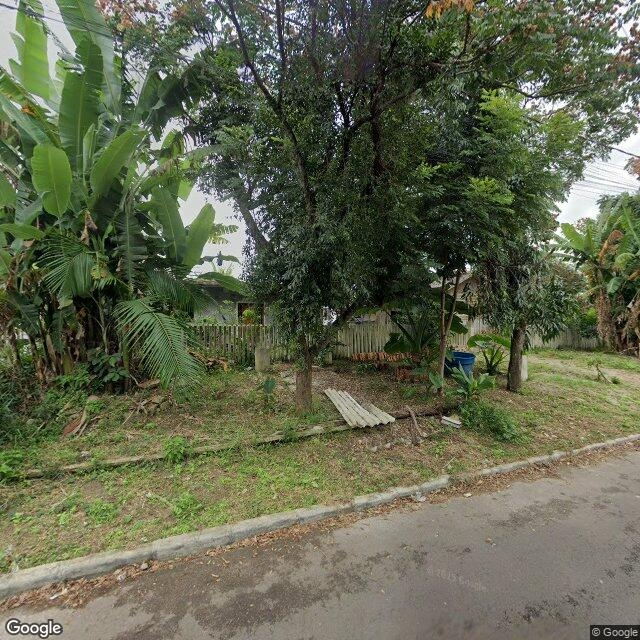 Imagem estática do "Street View" da localização