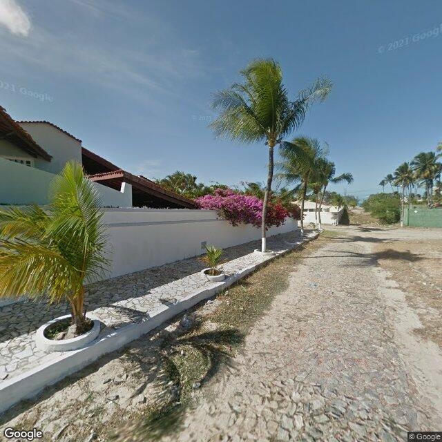 Imagem estática do "Street View" da localização