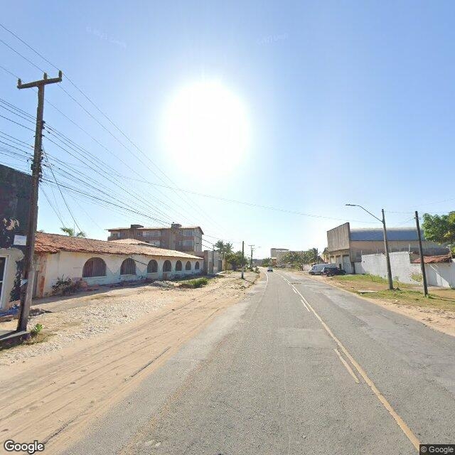 Imagem estática do "Street View" da localização