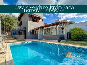 Casa à Venda no Jardim Santa Bárbara — Atibaia/SP