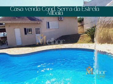 Casa venda Cond. Serra da Estrela Atibaia