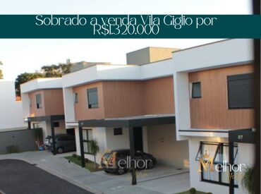 Sobrado a venda Vila Giglio por R$1.320.000
