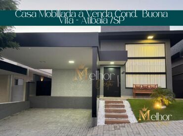 Casa Mobiliada à Venda Cond.  Buona Vita - Atibaia /SP