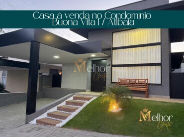 Casa á venda no Condomínio  Buona Vita 1 / Atibaia