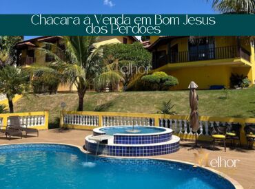 Chácara à Venda em Bom Jesus dos Perdões
