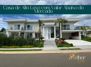 Casa de Alto Luxo com Valor Abaixo do Mercado