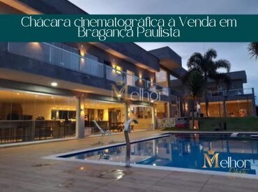 Chácara cinematográfica à Venda em Bragança Paulista