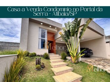 Casa a Venda Condomínio no Portal da Serra – Atibaia/SP