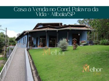 Casa à Venda no Cond. Palavra da Vida – Atibaia/SP