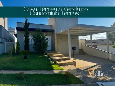 Casa Térrea à Venda no Condomínio Terras 1