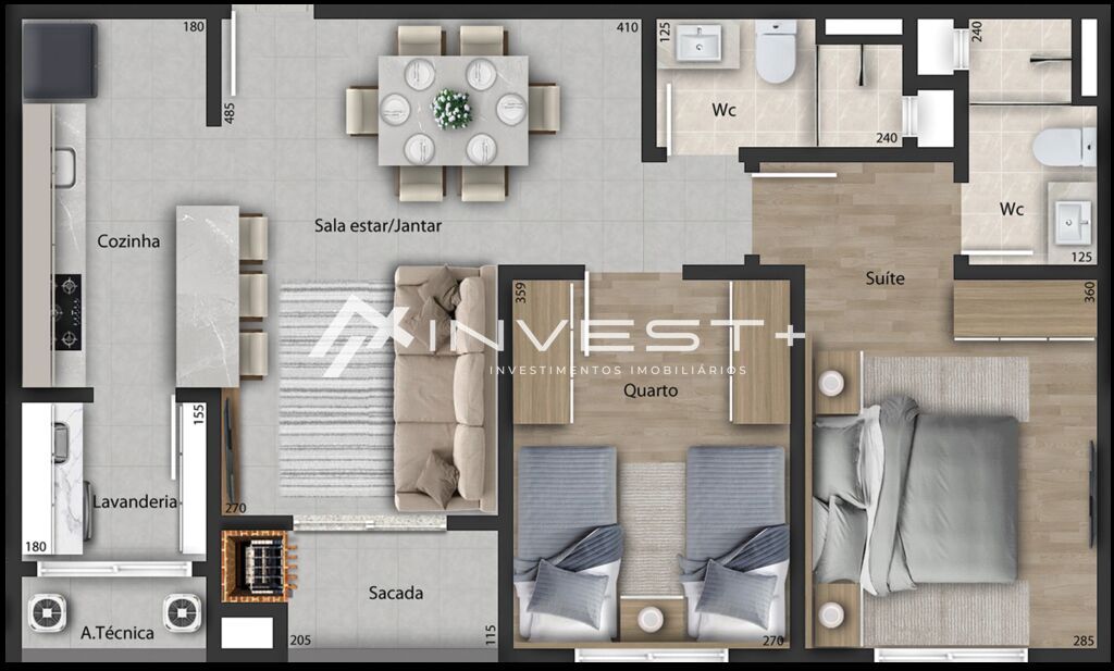 Apartamento, 2 quartos, 70 m² - Foto 20
