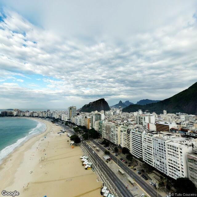 Imagem estática do "Street View" da localização