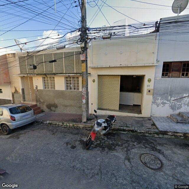 Imagem estática do "Street View" da localização
