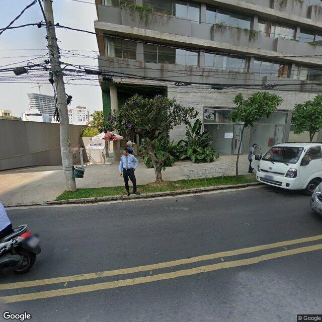 Imagem estática do "Street View" da localização