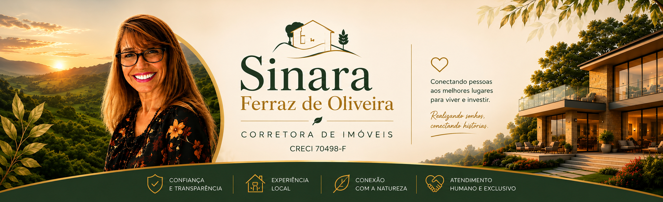 Sinara Ferraz de Oliveira | Corretora de Imóveis