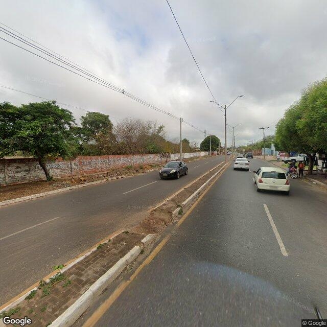 Imagem estática do "Street View" da localização