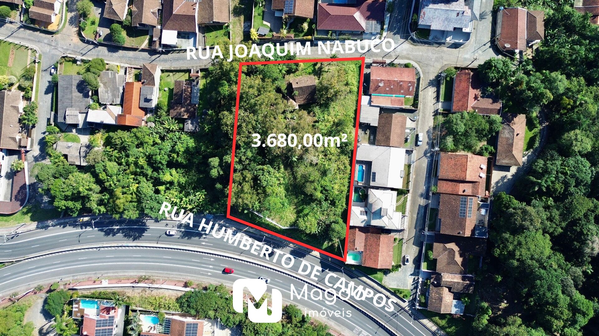 Lote/Terreno de 3680m² no bairro Velha, em Blumenau | Eu Corretor