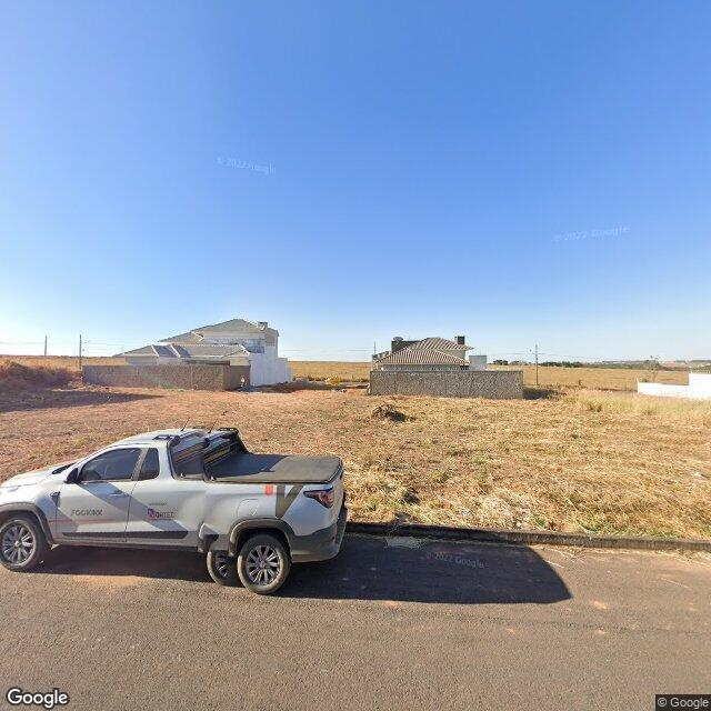 Imagem estática do "Street View" da localização