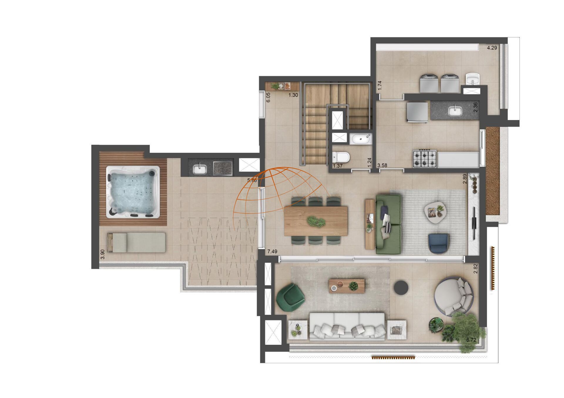 Apartamento, 3 quartos, 147 m² - Foto 41