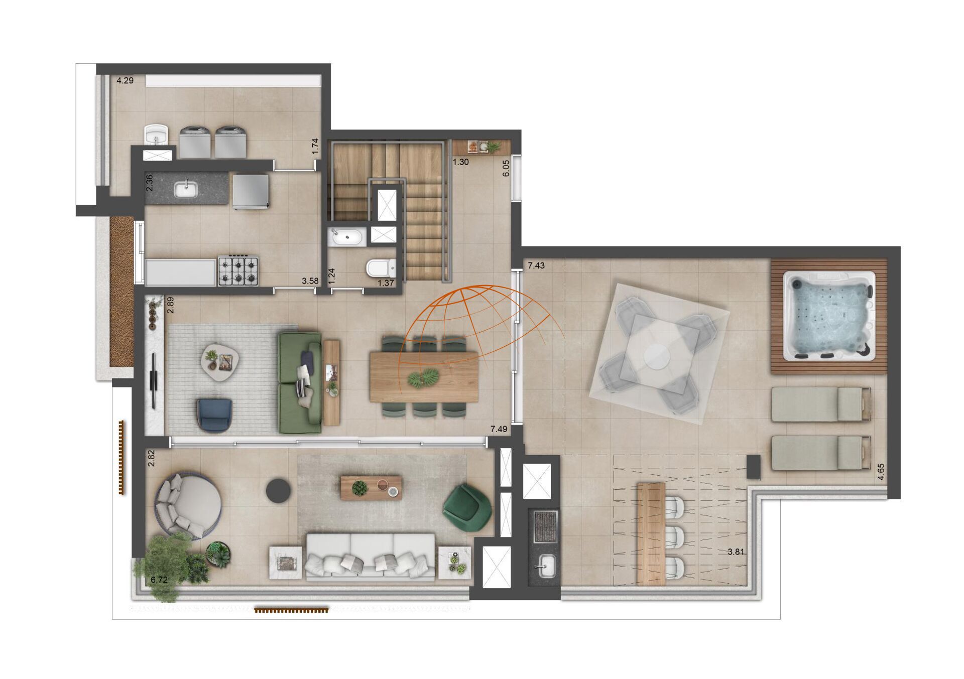 Apartamento, 3 quartos, 147 m² - Foto 39