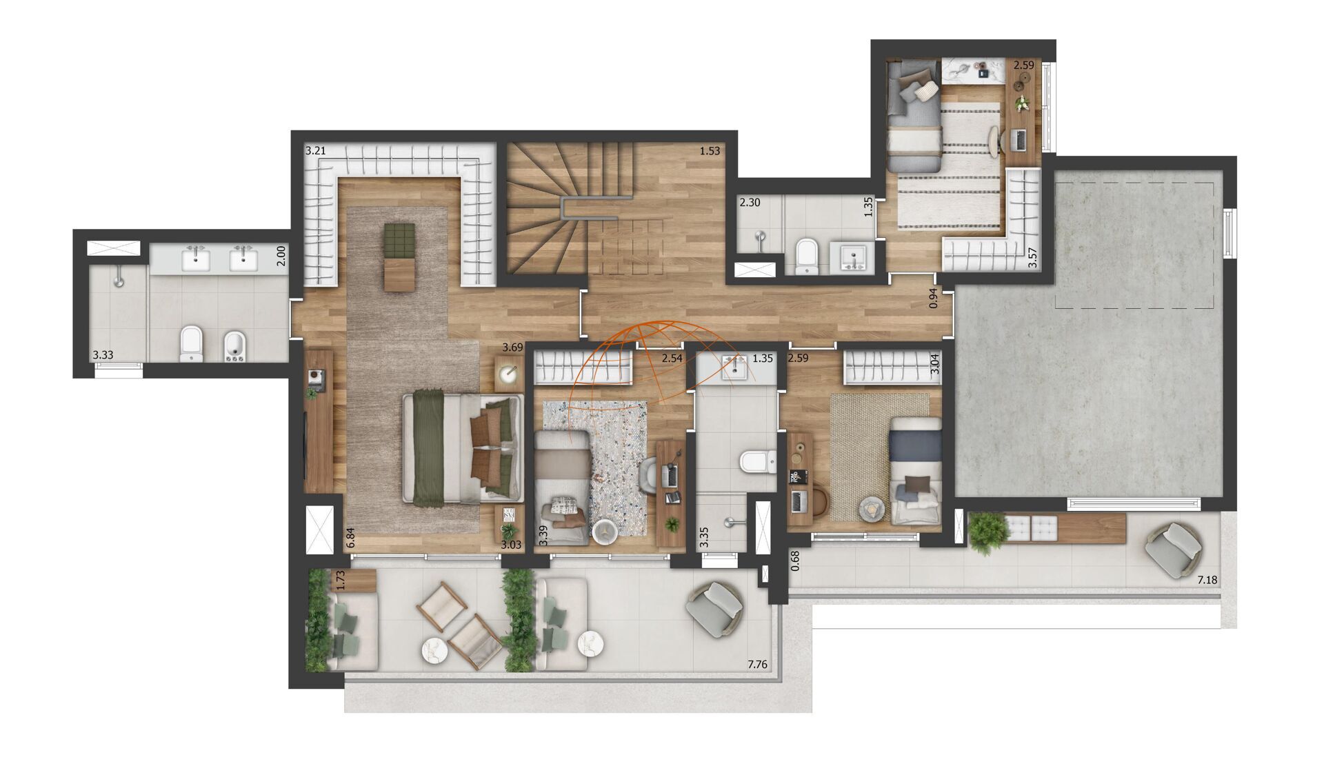 Apartamento, 3 quartos, 150 m² - Foto 34