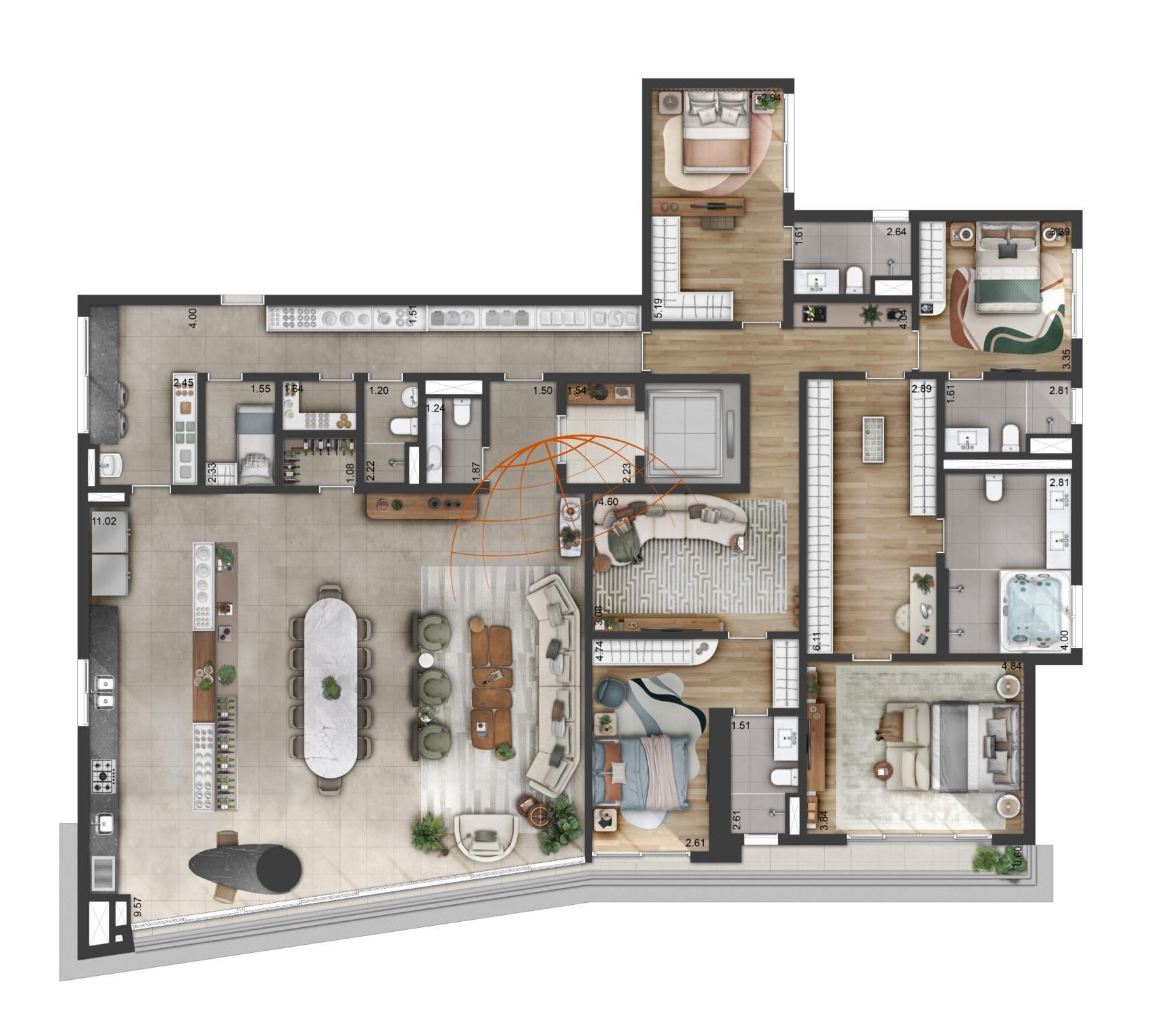 Apartamento, 4465 m² - Foto 6