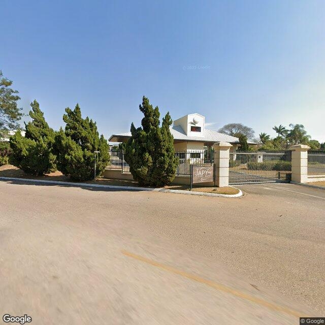 Imagem estática do "Street View" da localização