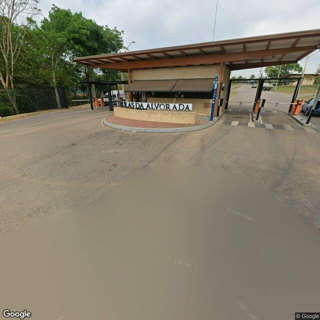 Imagem estática do "Street View" da localização