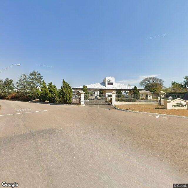 Imagem estática do "Street View" da localização