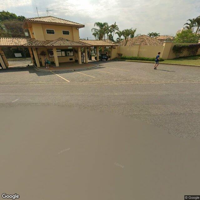 Imagem estática do "Street View" da localização