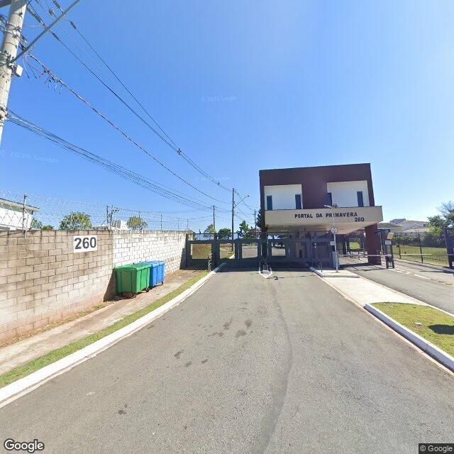 Imagem estática do "Street View" da localização