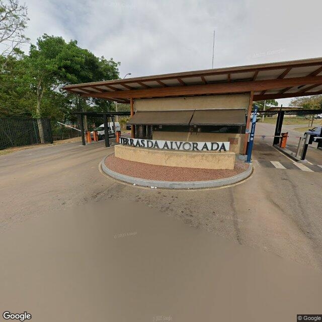 Imagem estática do "Street View" da localização