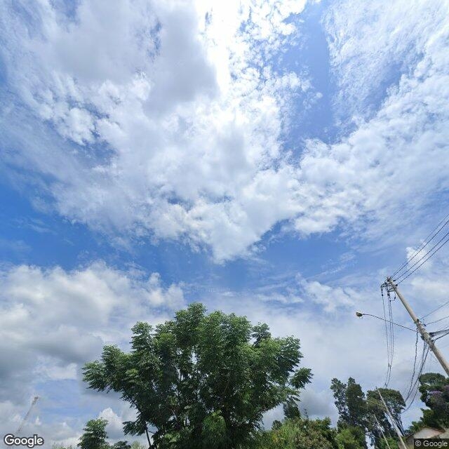 Imagem estática do "Street View" da localização