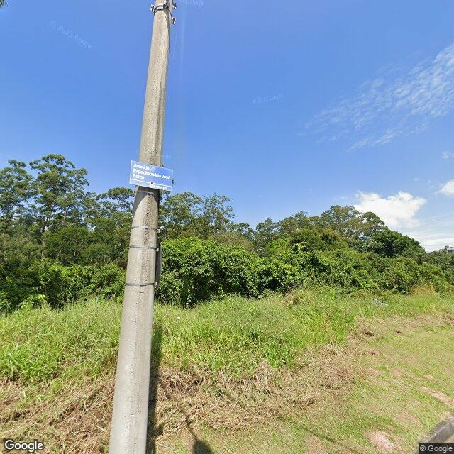 Imagem estática do "Street View" da localização