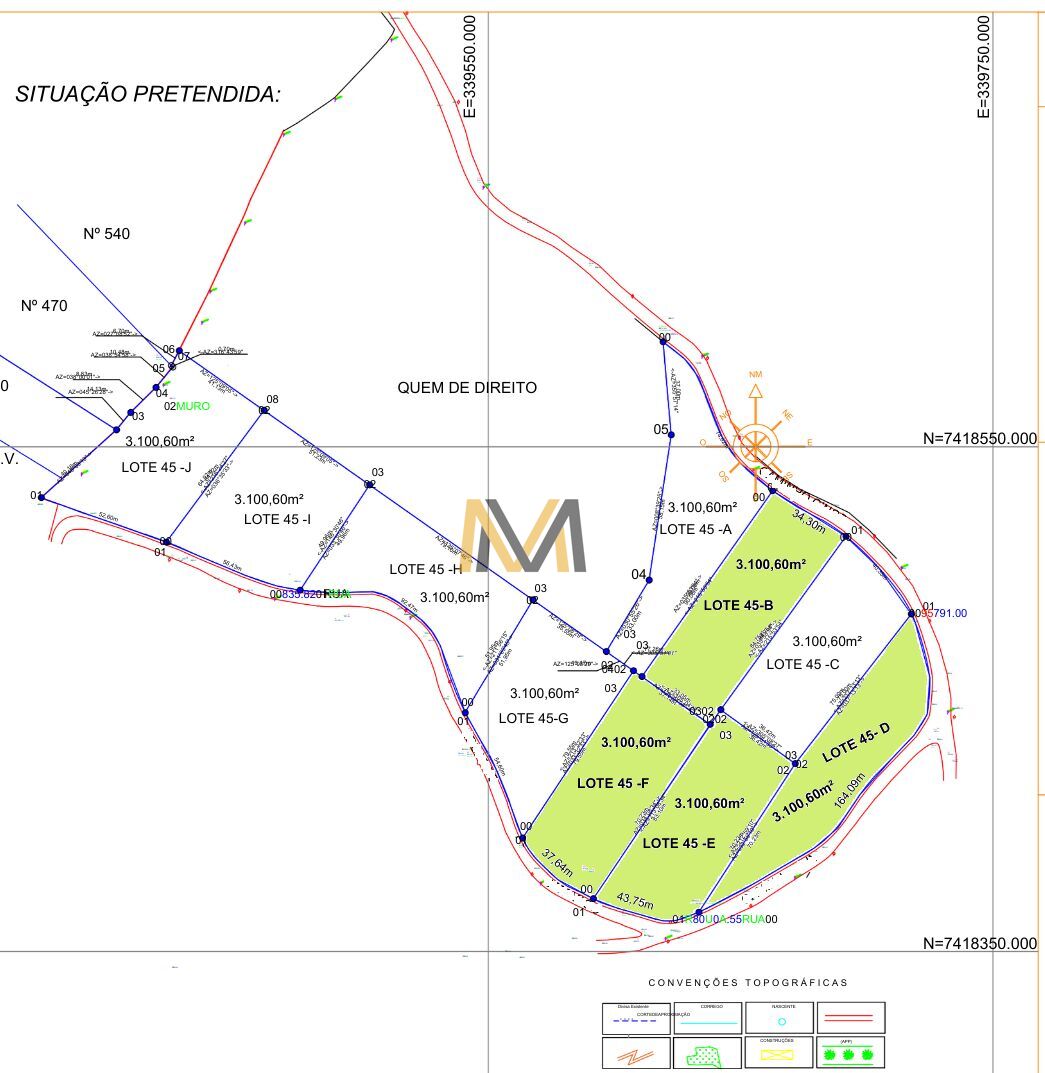 Terreno, 3100 m² - Foto 1