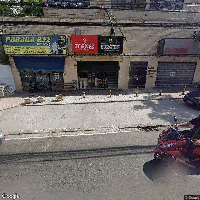 Imagem estática do "Street View" da localização