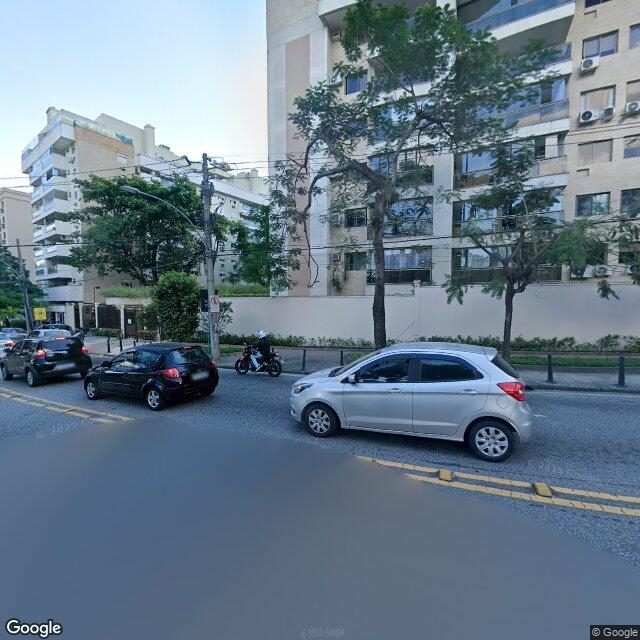 Imagem estática do "Street View" da localização