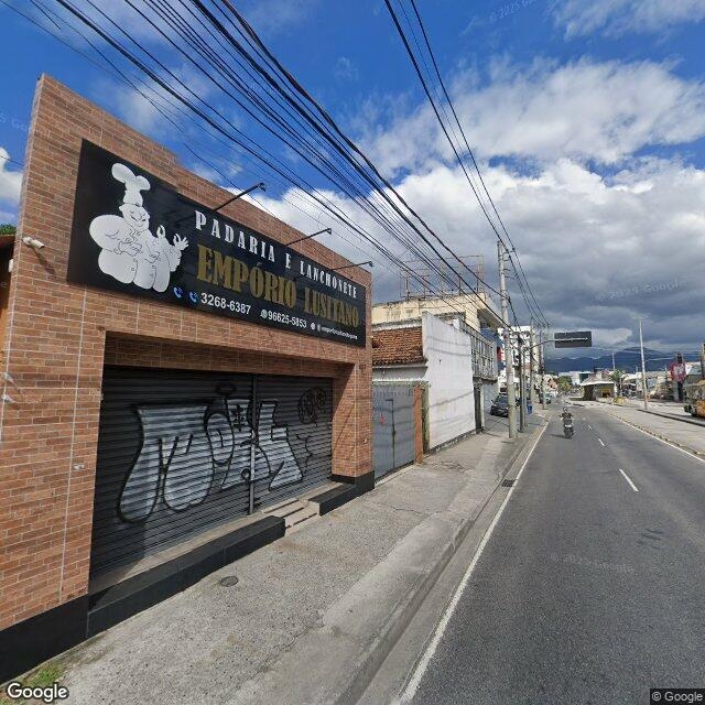 Imagem estática do "Street View" da localização