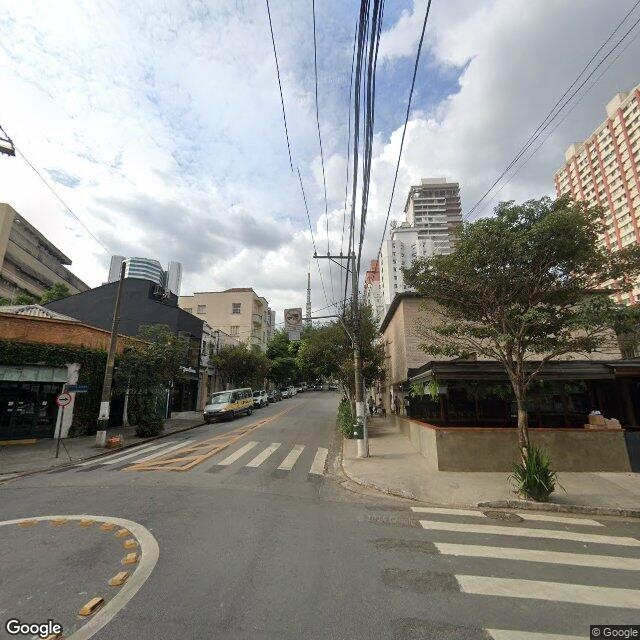 Imagem estática do "Street View" da localização