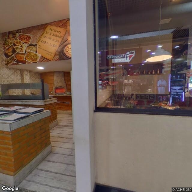 Imagem estática do "Street View" da localização